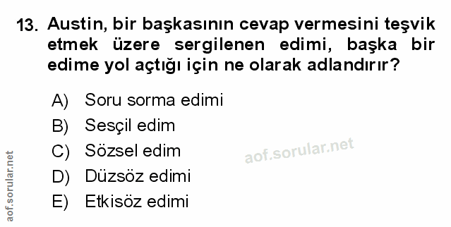 Soru 13