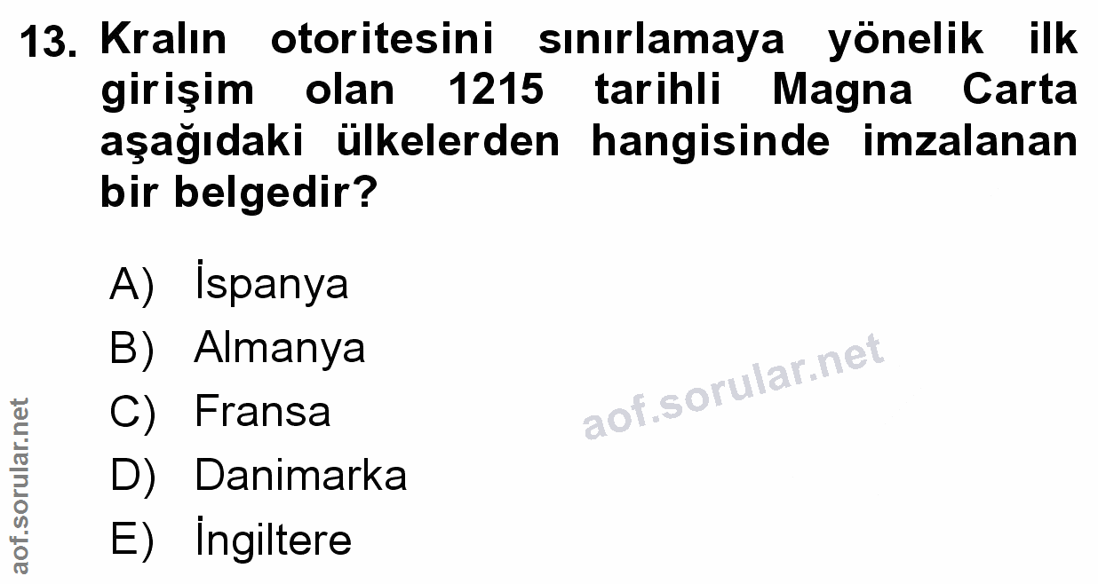 Soru 13
