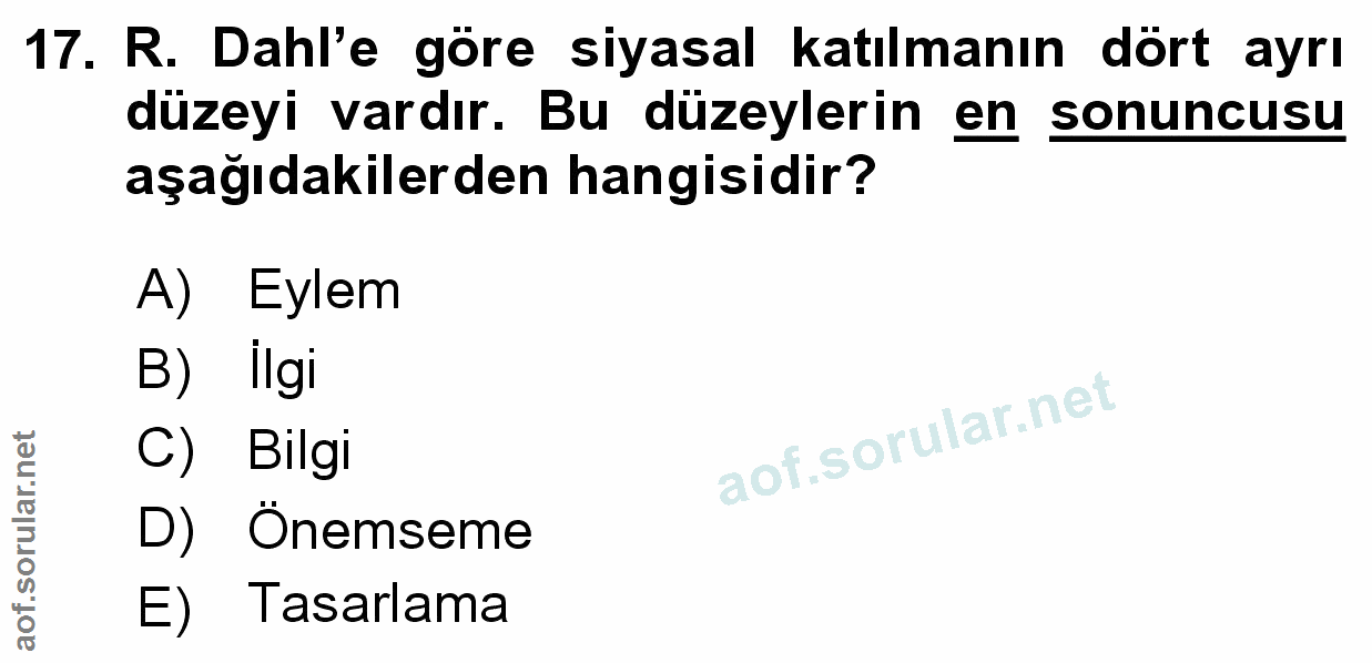 Soru 17