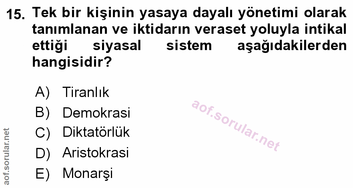 Soru 15