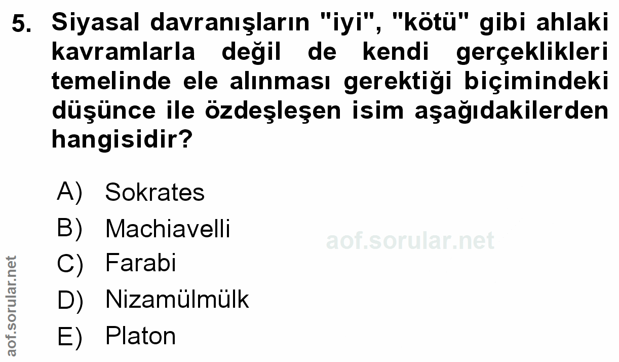 Soru 5