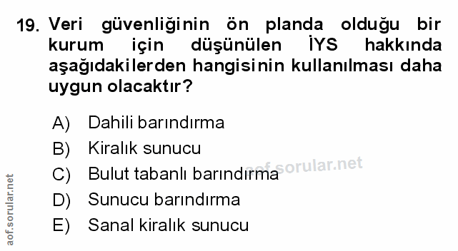 Soru 19