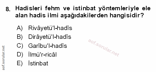 Soru 8
