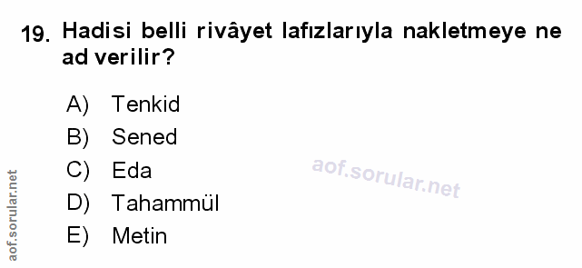 Soru 19