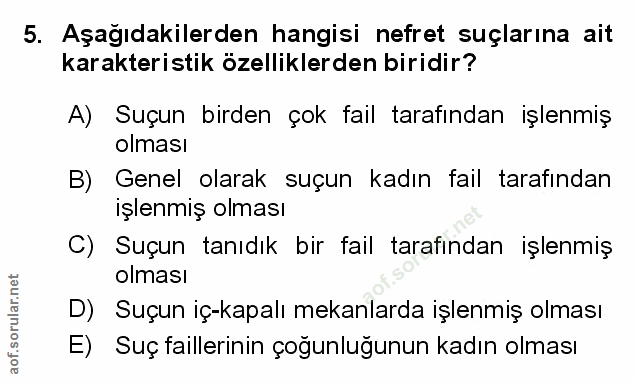 Soru 5