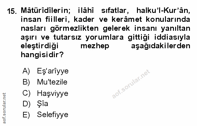 Soru 15