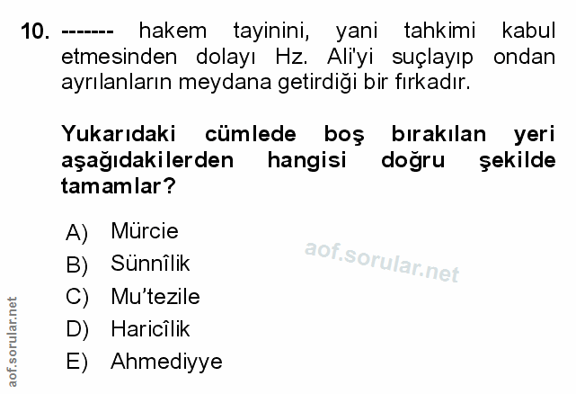 Soru 10