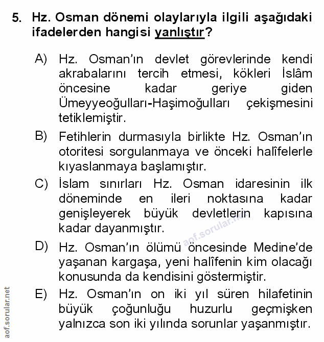 Soru 5