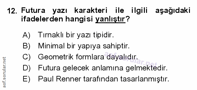 Soru 12