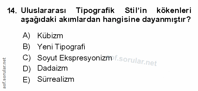 Soru 14