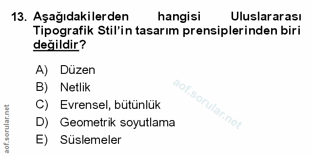 Soru 13