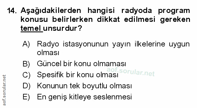 Soru 14