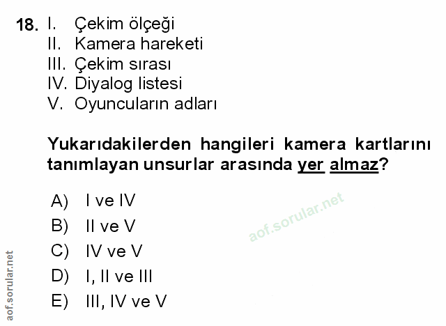 Soru 18
