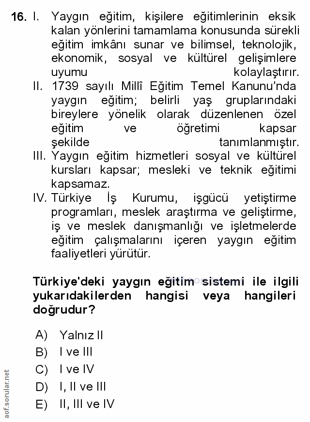 Soru 16