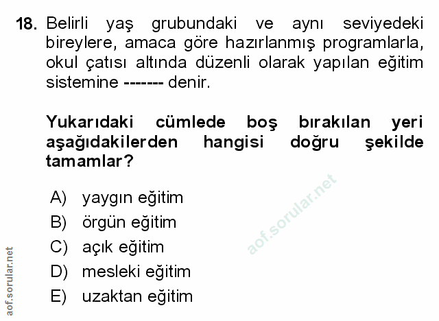 Soru 18
