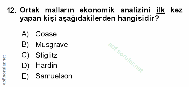 Soru 12
