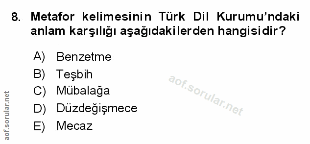 Soru 8