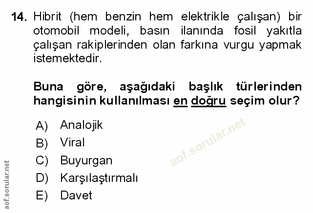 Soru 14