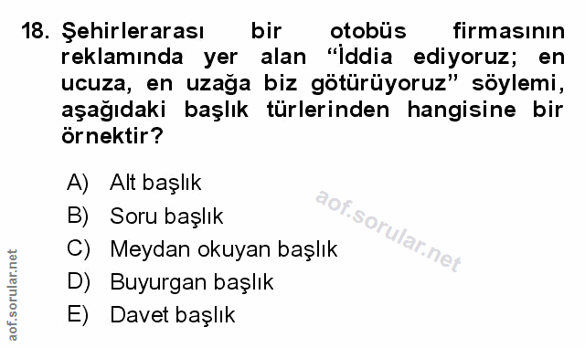Soru 18