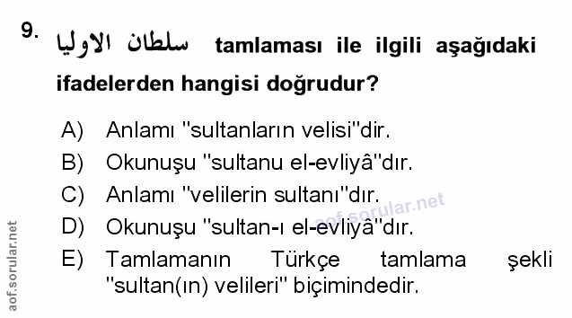 Soru 9