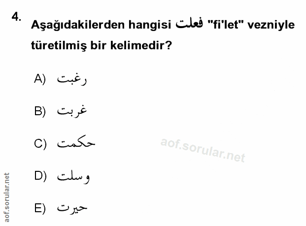 Soru 4