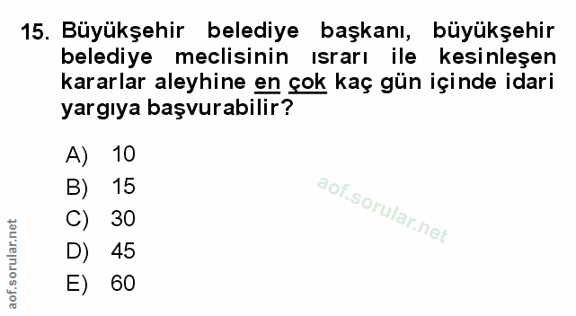 Soru 15