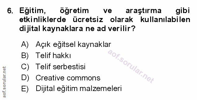 Soru 6