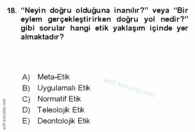 Soru 18