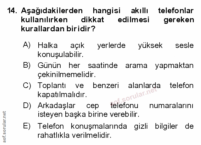 Soru 14