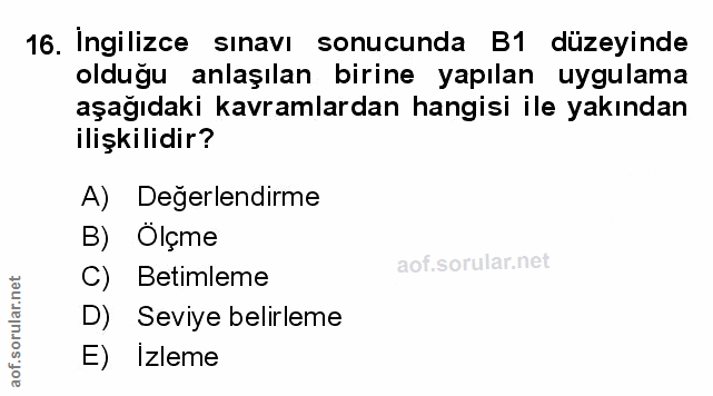 Soru 16