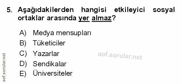 Soru 5