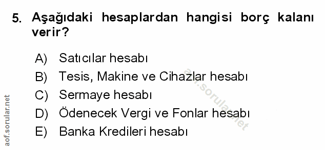 Soru 5