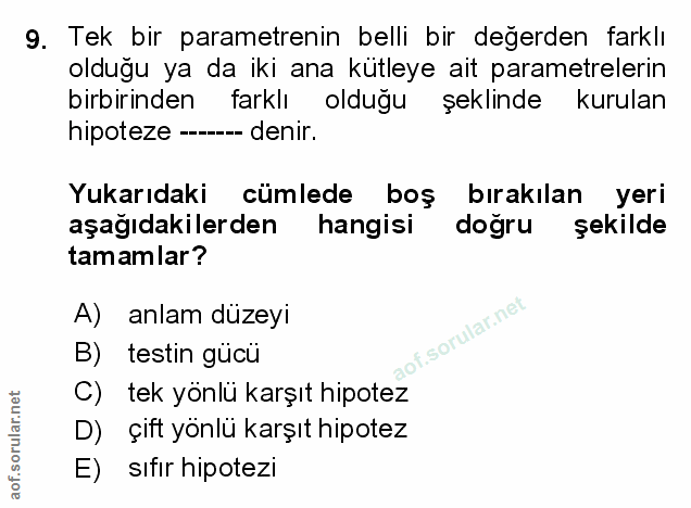 Soru 9