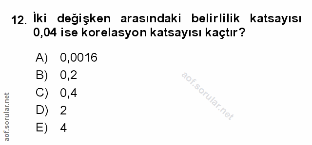Soru 12