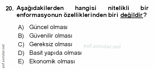 Soru 20