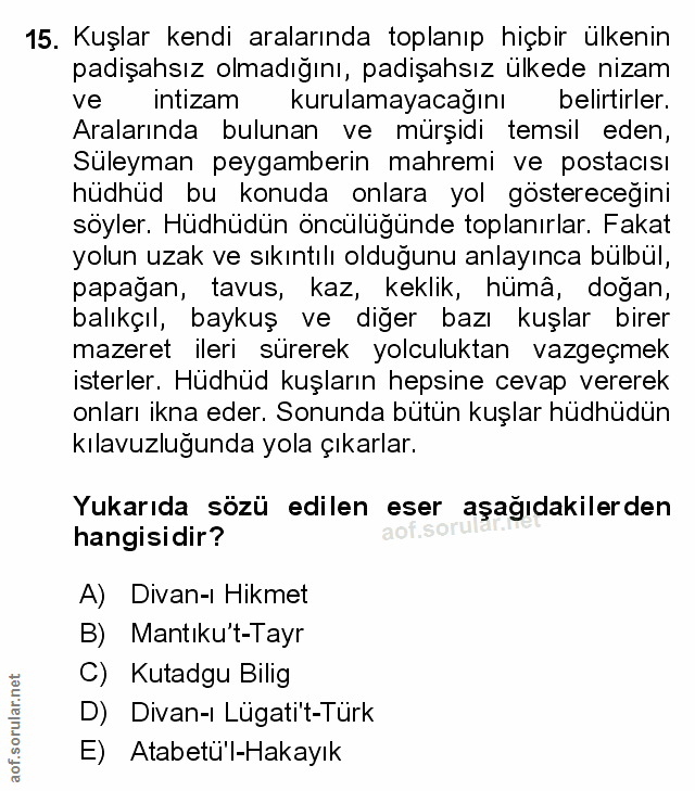 Soru 15