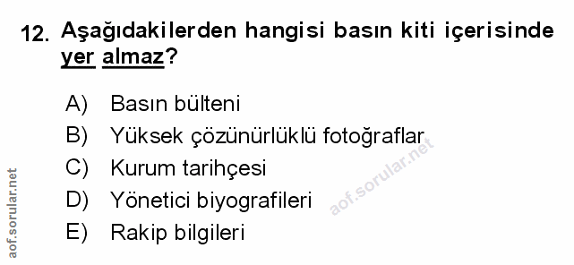 Soru 12