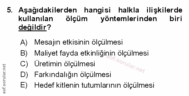 Soru 5