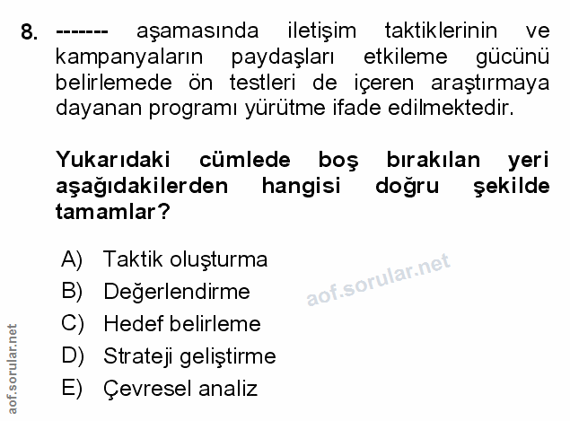 Soru 8