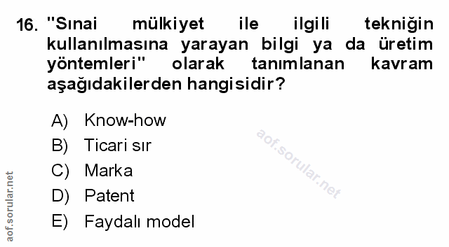 Soru 16