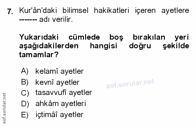 Soru 7