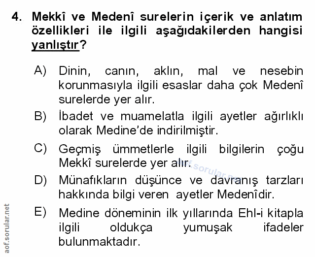 Soru 4