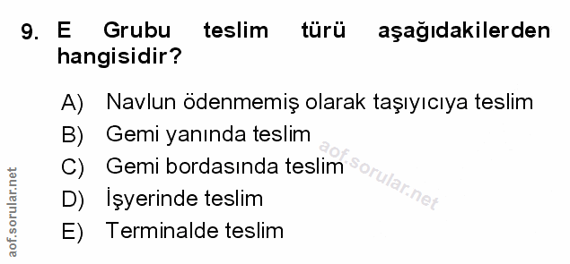 Soru 9