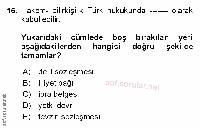 Soru 16