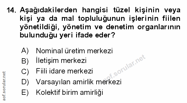 Soru 14