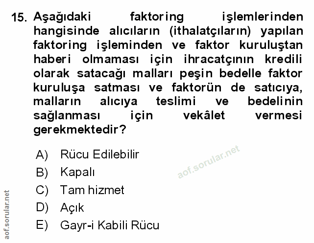 Soru 15