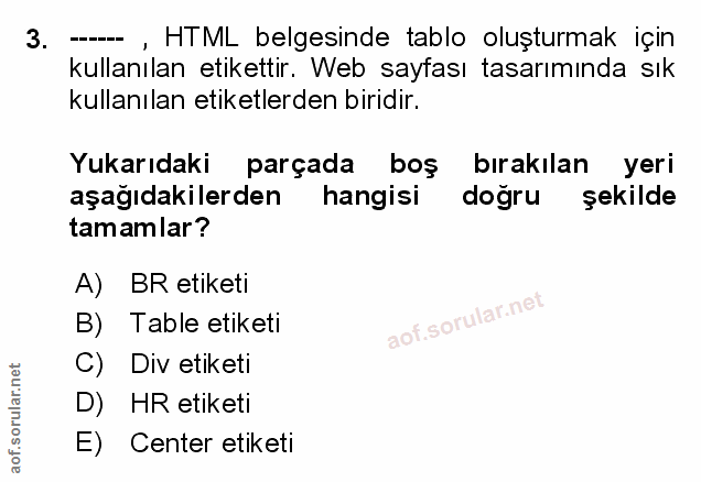 Soru 3