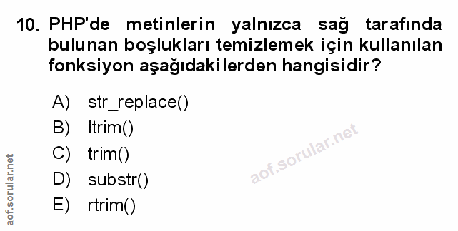 Soru 10