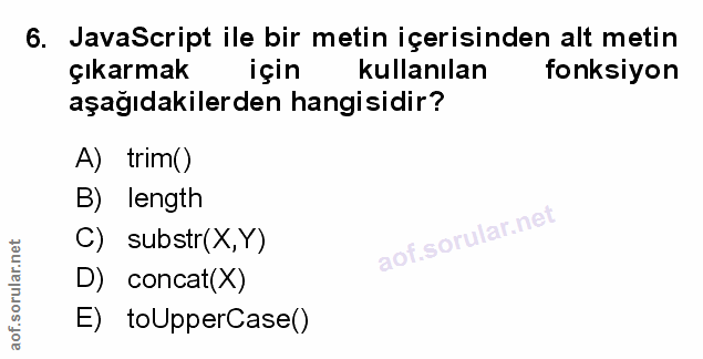 Soru 6