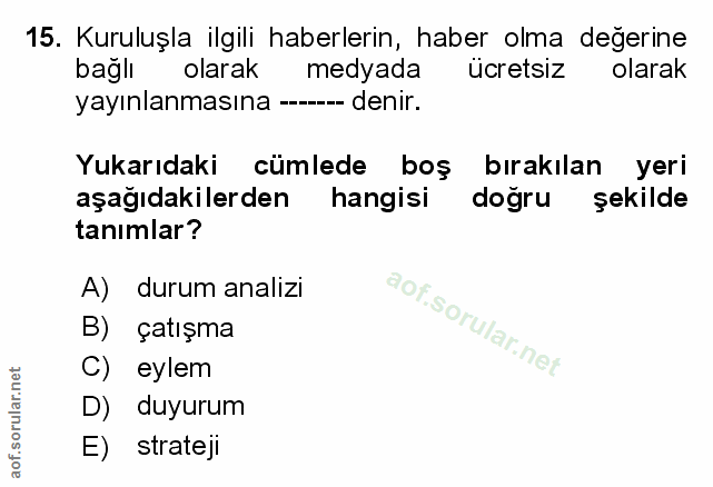 Soru 15